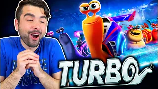 Watching TURBO (First-Time Movie Reaction) THIS SNAIL IS THE WORLD'S GREATEST RACER