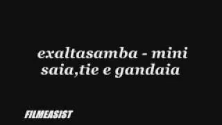 exaltasamba - mini saia,tie e gandaia