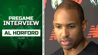Al Horford: Celtics Defense Has Been REALLY GOOD vs Cavs | Pregame Interview