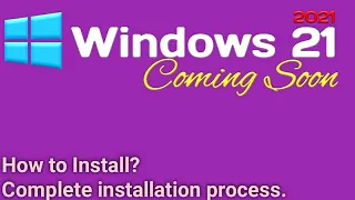 Windows 21| Display | Review |  Concept  and Release Date 2021| Next Virson windows10