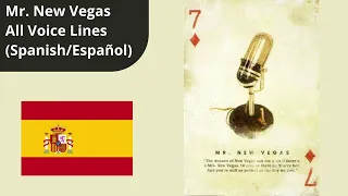 Fallout: New Vegas - Mr. New Vegas: All Spanish Voice Lines, (Todas las líneas de voz, Español, ESP)