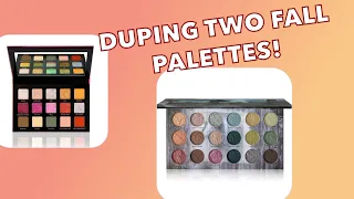 Duping 2 Fall Palettes | Nomad Cosmetics & Adept Cosmetics