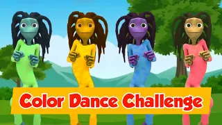 COLOR DANCE EL TAIGER ME KEMASTE ALIEN DANCE CHALLENGE - BILLIONS PARODY