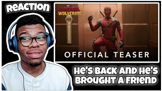 Reacting To Deadpool & Wolverine Official Trailer | Reaction Video | Noah Reacts