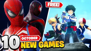 10 New Games October (5 FREE GAMES)