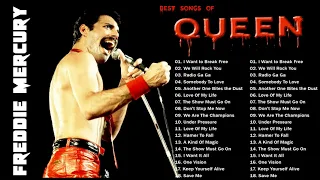 Q U E E N Greatest Hits Full Album  Top 20 Best Songs Of Q U E E N