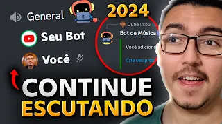 Crie seu Próprio BOT DE MÚSICA Sem Programar no Discord em 2024!!