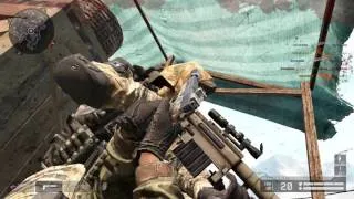 Warface gameplay с AX 308 в пригороде на ветеранах