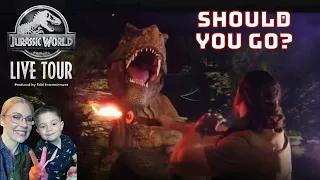 2023 JURASSIC WORLD LIVE TOUR  IS IT WORTH THE MONEY?  TOO SCARY FOR KIDS?