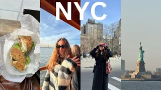 the sisters trip made it out the chat 🍎 NYC VLOG