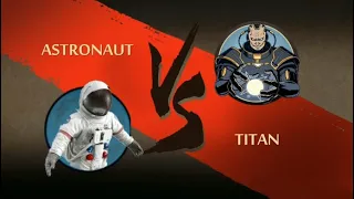 Shadow Fight 2 Funny Astronaut Vs Titan 😂