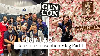 Gen Con Convention Vlog Part 1! | Day 1 & 2