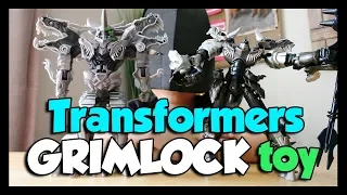 Transformers The Last Knight Grimlock Toy Review