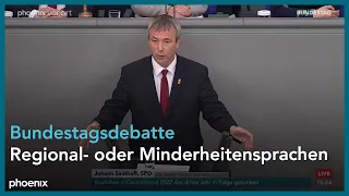 Bundestagsdebatte zur EU-Charta der Regional- oder Minderheitensprachen am 02.03.23