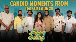 Candid Moments from Happy Ending Movie Teaser Launch Event | Yash Puri | Apoorva Rao | HamstechFilms