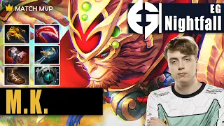 Monkey King Offlane | EG.Nightfall | 18 KILLS - HOW TO CARRY FROM OFFLANE | 7.32c Gameplay Highlight