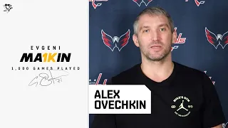 Alex Ovechkin: Evgeni Malkin 1,000 Games | MA1KIN