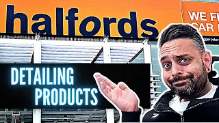 best car detailing products at Halfords - car wash products