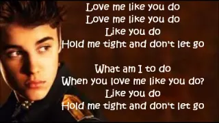 Justin bieber - Love Me Like You Do Letra