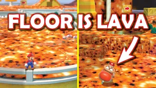 FLOOR IS LAVA Super Mario 3D World!! Full Playthrough! [Super Mario 3D World CHALLENGE MOD by Mayro]