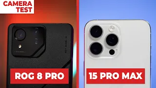 Asus ROG 8 Pro vs iPhone 15 Pro Max: Camera Test, Video Quality Comparison