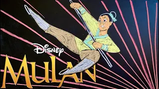 Let's Draw Disney's Mulan--In Chalk! ♫ 8 HOURS of Art + Lullabies