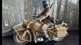 BMW R75 German WWII Motorcycle - 1/6 Scale