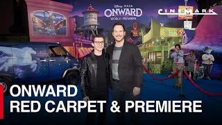 ONWARD | Red Carpet and Premiere With Tom Holland & Chris Pratt | Cinemark Theatres (Pixar Movie)