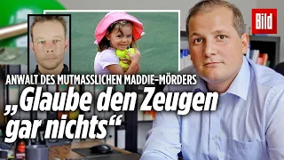 Anwalt des Maddie-Verdächtigen: Dieser Mann glaubt an Christian Bs Unschuld!