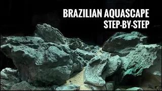 Beginner Brazilian Style Aquascape - Step-by-step