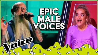 The BEST Male Voices You’ll Ever Hear in the Blind Auditions of The Voice | Top 10