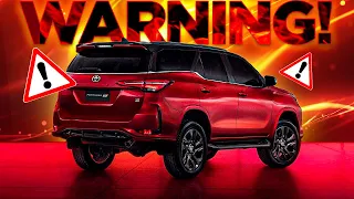 Don't Make a MISTAKE Buying the 2022 Toyota Fortuner Until You Watch This
