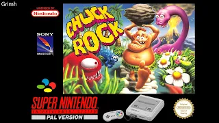 Chuck Rock - SNES version (1992  - Core Design / Sony Imagesoft) #videogames #nintendo #platform