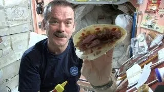 Astronaut Chris Hadfield and Chef Traci Des Jardins Make a Space Burrito