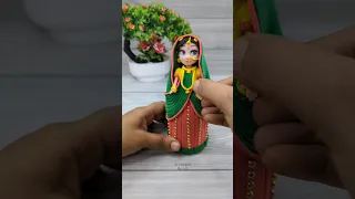 Reverse Play ⏮️ 🙏💕🙏Old Doll Makeover To Beautiful Yashoda Maiya @Mother Of Lord Krishna😍🥰