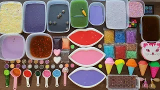 Big Slime smoothie - Mixing Old Slimes and More Stuff & Slushie Beads