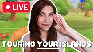 🔴 LIVE! Touring YOUR Islands! | Animal Crossing New Horizons