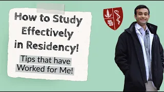 How to Study Effectively in Residency (Tips that Work for Me!) #residency #meded  #internalmedicine