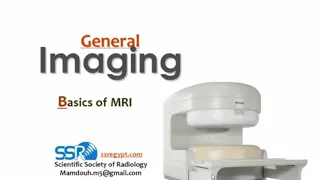 Basics of MRI (DRE) Prof. Mamdouh Mahfouz