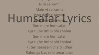 Humsafar full song with lyrics"Badrinath ki Dulhania"
