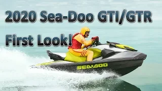 Sea-Doo's Brand New 2020 GTI and GTR Platform - First Look
