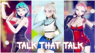 【MMD】TWICE-Talk That Talk 【Full Motion Dl】