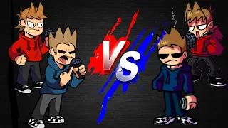 Tord and Tom Sings Animal🎤 OLD vs NEW |🎶Fnf Annie Mod🎶|#fridaynightfunkin #eddsworld