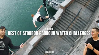 BEST of STORROR Parkour Water Challenges | REACTION