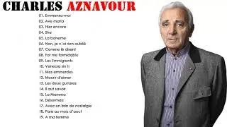 Charles Aznavour Greatest Hits Full Album 2020    Les Meilleures de Charles Aznavour