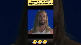 Thor Love and Thunder Funny Bloopers 😂#shorts #thor #thorloveandthunder #bloopers #marvel #avengers