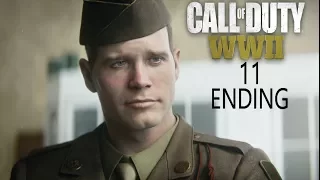 Call Of Duty WW2 Walkthrough Part 11 THE RHINE ENDING