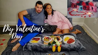 DIY VALENTINE'S DAY | INDOOR PICNIC | TREAT HIM LIKE A KING