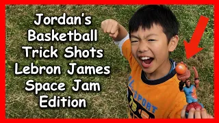 Jordan Basketball Trick Shots (Part 5 - Lebron James Space Jam Edition)