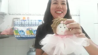 Boneca bailarina fácil de fazer 🎀💐🎀🥰🥰